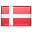 Landesflagge von Denmark