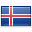 Landesflagge von Iceland