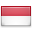 Landesflagge von Indonesien
