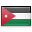 Landesflagge von Jordan