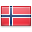 Landesflagge von Norway