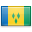 Landesflagge von St. Vincent und die Grenadinen