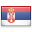 Landesflagge von Serbia