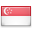 Landesflagge von Singapore