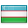 Landesflagge von Usbekistan