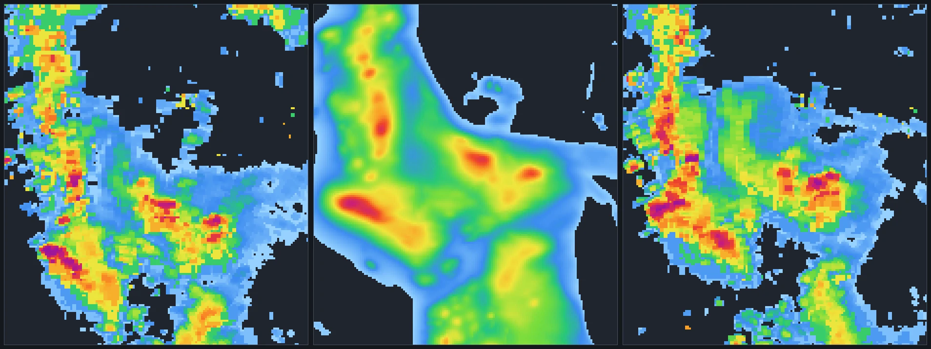 Galicia – heavy Atlantic rain