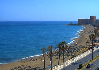 Benalmádena — Strand Bil-Bil