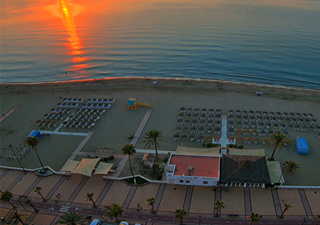 Fuengirola — Strand & Promenade · Webcam live