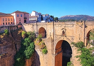 Ronda — Puente Nuevo & El Tajo · Webcam live
