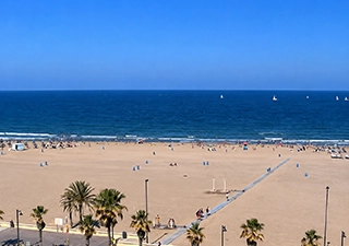 Valencia — Strand La Malvarrosa