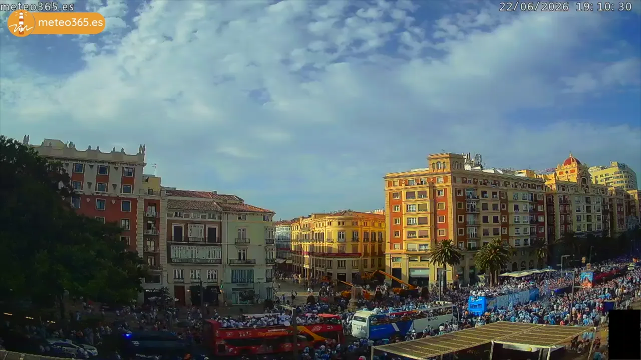 Málaga celebra el ascenso del Málaga CF