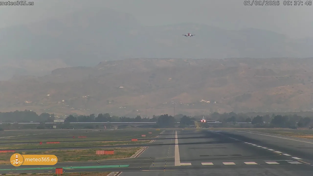 Go-around de un Boeing 737 MAX de Norwegian en Málaga