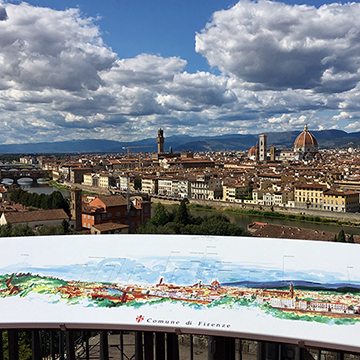 Hot summer days in Tuscany