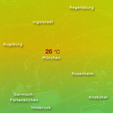 Spätsommerliche Temperaturen zum Beginn des Oktoberfest