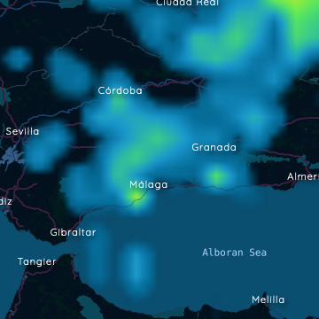 Gibt es Mittwoch ein Unwetter an der Costa del Sol?