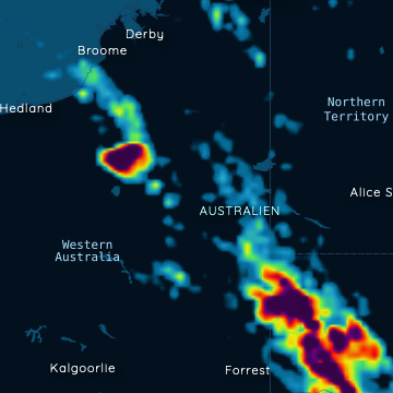 Tropical Cyclone Ilsa made landfall in north-west Australia during the night
