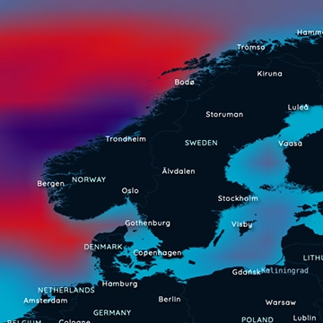 Orkantief Ingunn trifft auf Norwegen