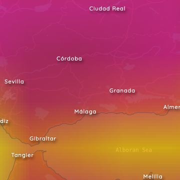 DANA und Calima bringen etwas Regen und Gewitter 