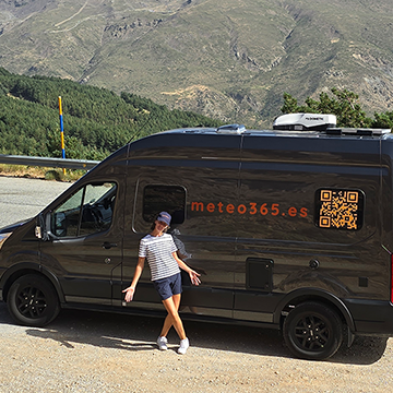 01. August und Schneeballschlacht in der Sierra Nevada