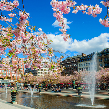 La primavera trae el deshielo tras un invierno nevado en Suecia