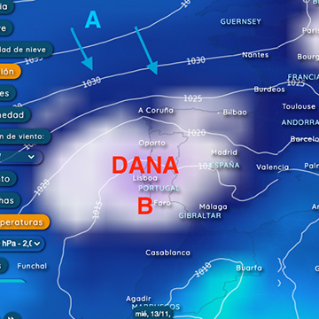 Otra DANA llegará a España