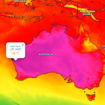 Nationwide heatwave brings temperatures of up to 46 °C