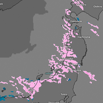 Japan versinkt im Schnee