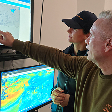 La seguridad y la meteorología van de la mano