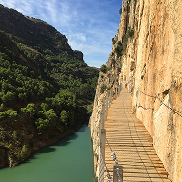 Caminito del Rey, der wohl schönste Wanderweg in der Provinz Malaga