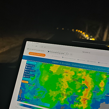 Borrasca Martinho dejó lluvias fuertes