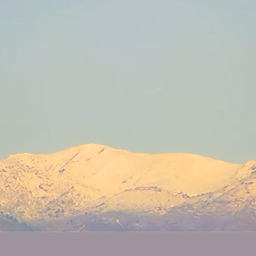 La nieve cubre de blanco la Sierra de las Nieves