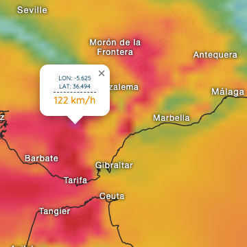 El viento de levante causará rachas fuertes y oleaje