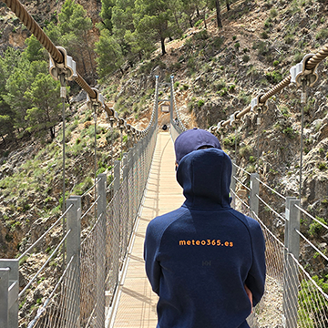 meteo365.es on tour - Un paseo por el puente de El Saltillo