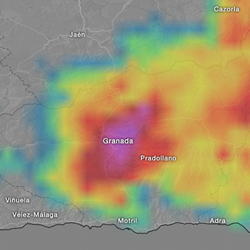 Tormentas y lluvia en la mitad oriental el viernes