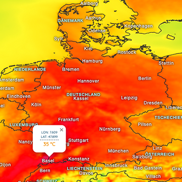 Sommer bringt extreme Hitzetage
