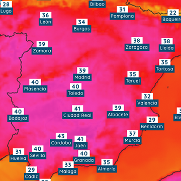 Comienza la tercera ola de calor del año