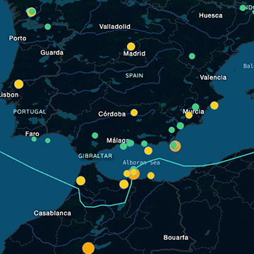 Earthquake - Zone in the Alboran Sea particularly at risk