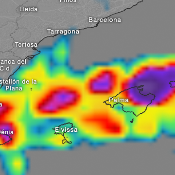 Se esperan tormentas fuertes acompañadas de granizo