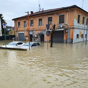 Unwetter bringt der Emilia-Romagna massive Überschwemmungen