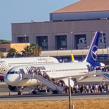 Cifra de pasajeros en los aeropuertos sigue aumentando