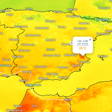 El tiempo del fin de semana para el inicio de la Semana Blanca