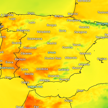 La primavera trae temperaturas cálidas