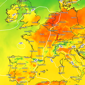 Interesting weather pattern from May 1st