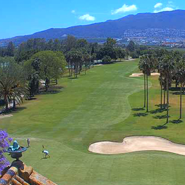 Neue Wetterstation im königlichen Golfclub Guadalhorce