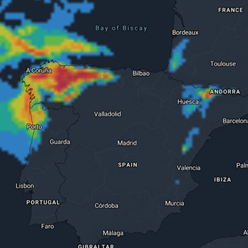 Una DANA traerá un breve cambio de tiempo el viernes