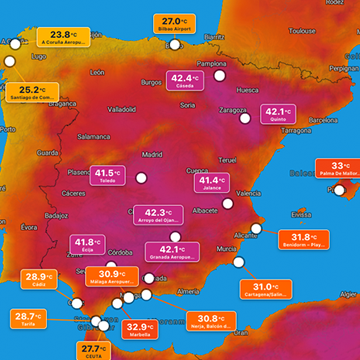 ¡Intensa ola de calor en España!