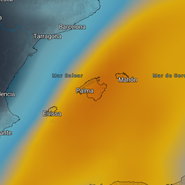 Calima en Baleares: el polvo sahariano llega a Mallorca, Ibiza y Menorca esta semana