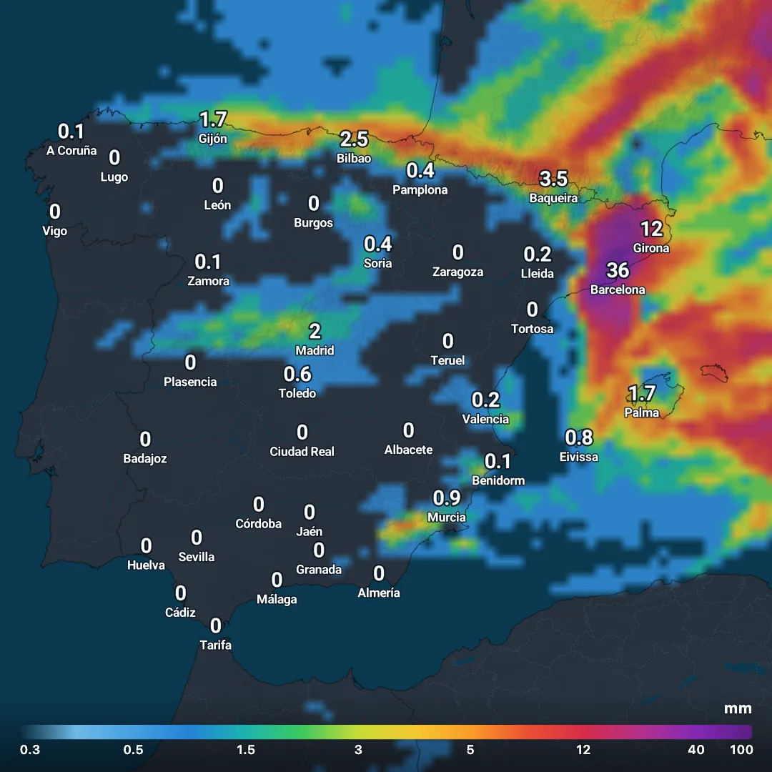 Spain: the heat eases from Wednesday