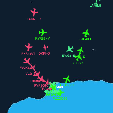 Flughafen Málaga - Costa del Sol startet mit großen Andrang in die Sommersaison 2023