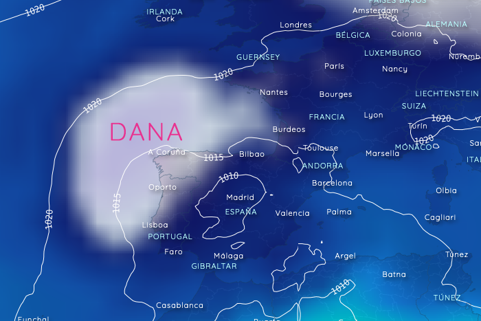 Cold drop (DANA) brings severe weather conditions this weekend 